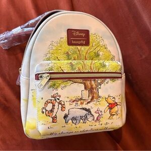 Brand new- Disney x Loungefly Winnie the Pooh Tree Backpack